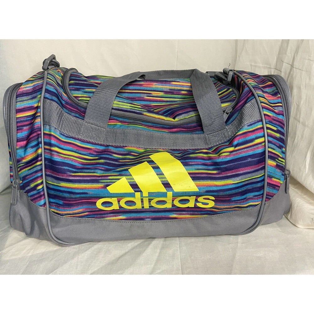 Adidas Sport Gym/Duffel Bag Multicolor Rainbow (No rips or stains)